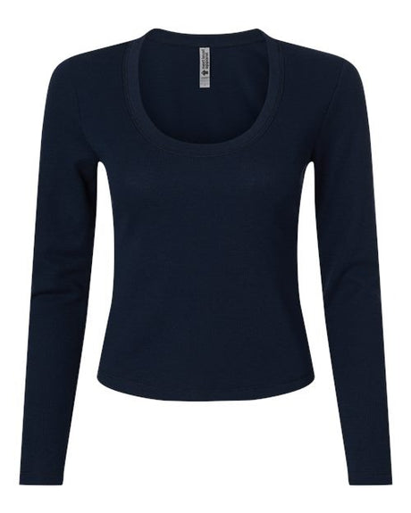 Next Level Women's Ideal Thermal Long Sleeve Shirt-1
