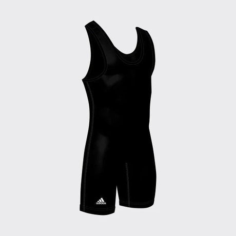 adidas Men's Solid Wrestling Singlet-1