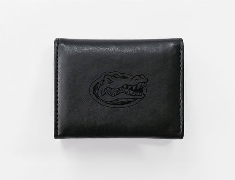 Rico Industries NCAA Florida Gators  Laser Engraved Faux Leather Trifold Wallet-1