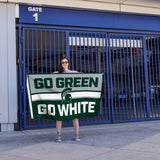 Rico Industries NCAA Michigan State Spartans Bold 3' x 5' Banner Flag-3