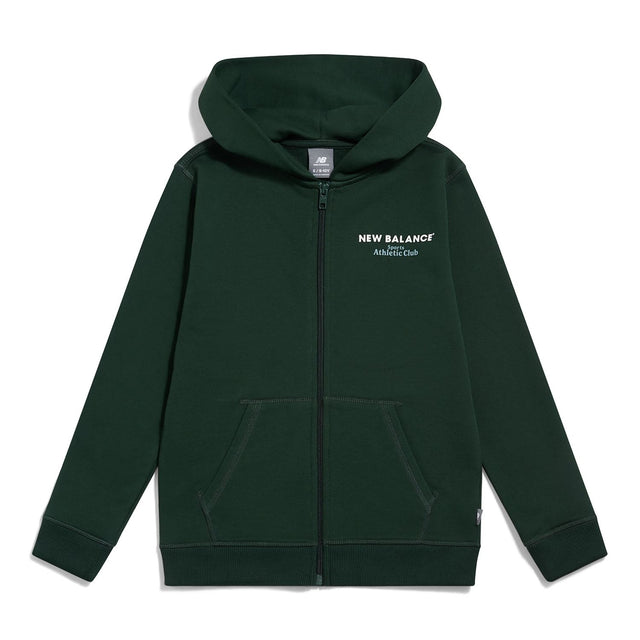 New Balance Boys' Sports Club Graphic Full Zip-1