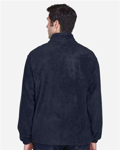 Harriton Men's Tall Full-Zip Fleece-5
