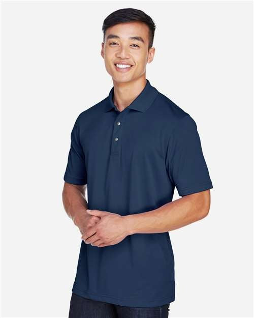 Harriton Men's Advantage Snag Protection Plus IL Snap Placket Polo-4
