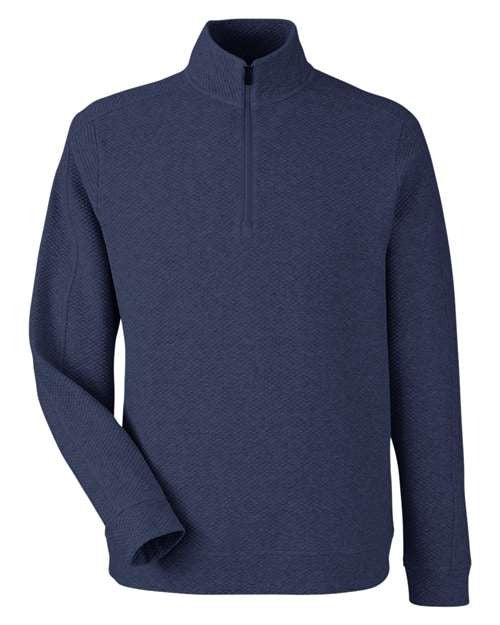 North End Men's Spirit Textured Quarter-Zip Pullover-1