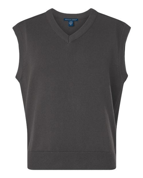 Devon & Jones Men's New Classics V-Neck Sweater Vest-1