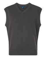 Devon & Jones Men's New Classics V-Neck Sweater Vest-1