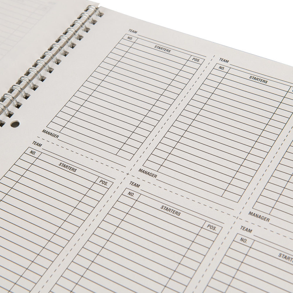 Champro 28 Game Baseball & Softball Scorebook Baseball Accessories All