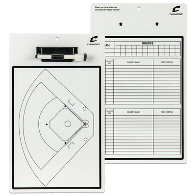 Champro Baseball/Softball Coach's Dry Erase Board With Marker