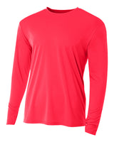 A4 Men's Cooling Performance Long Sleeve Crew-1