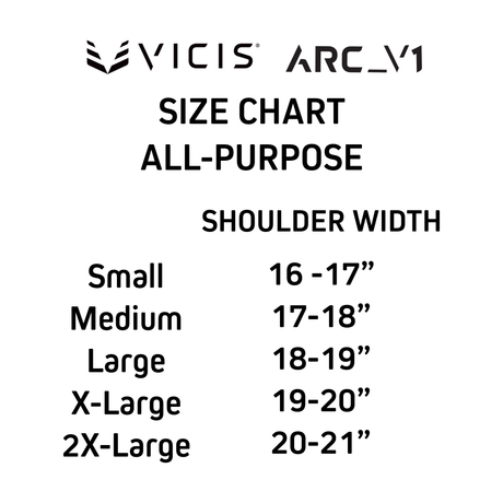 Vicis Arc_V1 Adult All Purpose Shoulder Pads Football Shoulder Pads Adult