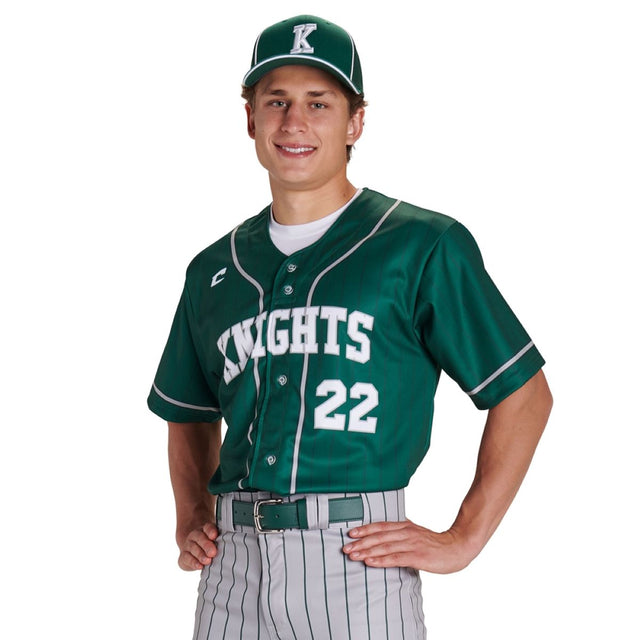 Custom Faux Full Button Jersey Team Baseball Jerseys