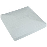 Champro The Hall Set of 3 White 18"x18"x2.5" Molded Bases-1