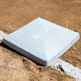 Champro The Hall Set of 3 White 18"x18"x2.5" Molded Bases-1