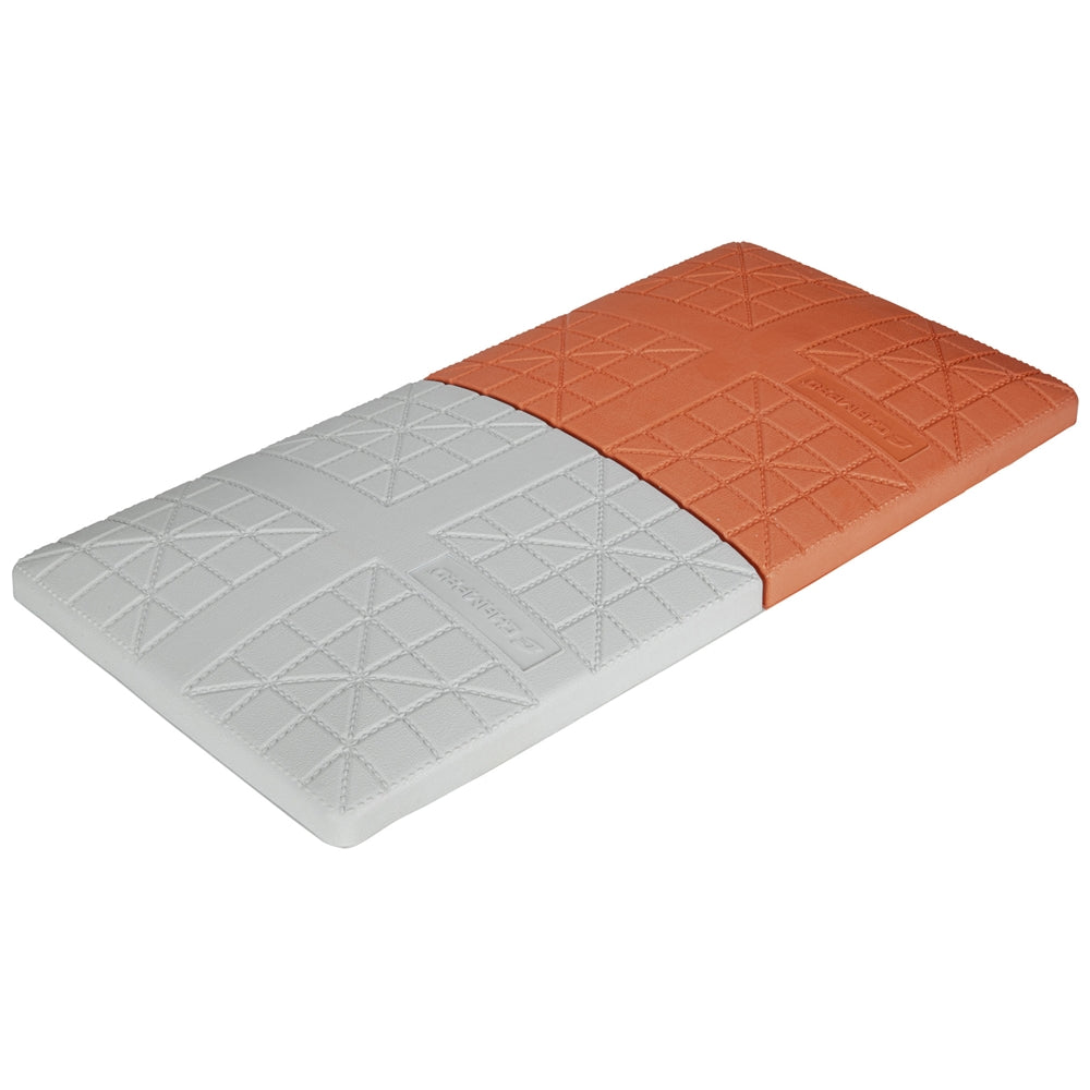 Champro In-Ground Double First Base Orange/White