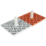 Champro In-Ground Double First Base Orange/White