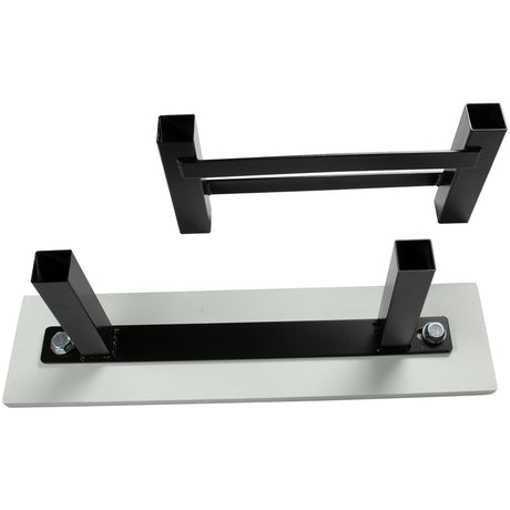 Champro Dual Stanchion Pitcher's Rubber System with Official Double Anchor System Baseball Field Equipment All