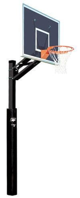 Bison Nighthawk QwikChange 4" Adjustable Basketball System Basketball Equipment All