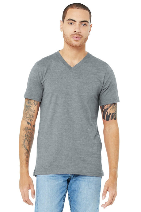 BELLA + CANVAS Men's Jersey Short Sleeve V-Neck Tee BC3005 1/2 Mens Apparel Shirts & Tops