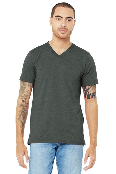 BELLA + CANVAS Men's Jersey Short Sleeve V-Neck Tee BC3005 1/2 Mens Apparel Shirts & Tops