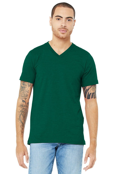 BELLA + CANVAS Men's Jersey Short Sleeve V-Neck Tee BC3005 - Plus 2/2 Mens Apparel Shirts & Tops