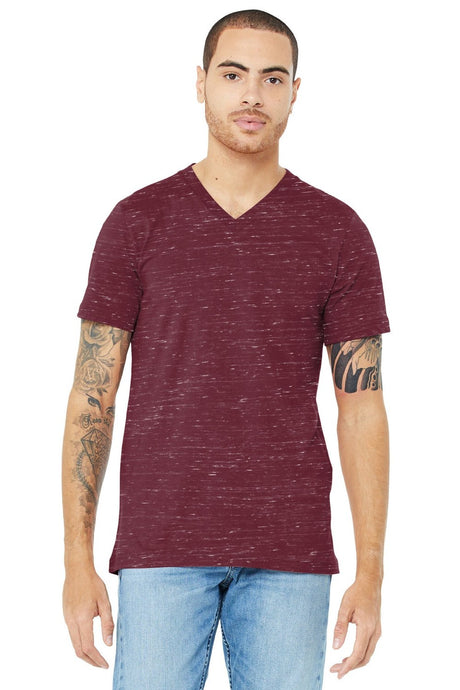 BELLA + CANVAS Men's Jersey Short Sleeve V-Neck Tee BC3005 - Plus 2/2 Mens Apparel Shirts & Tops