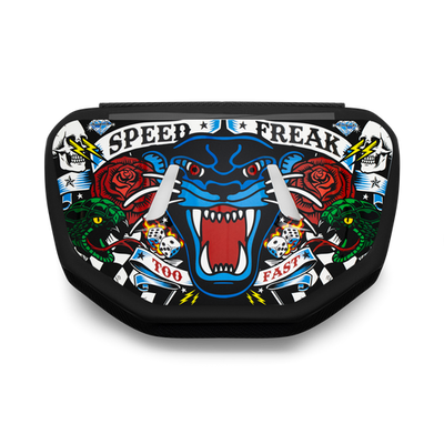 Battle Speed Freak Adult Football Back Plate