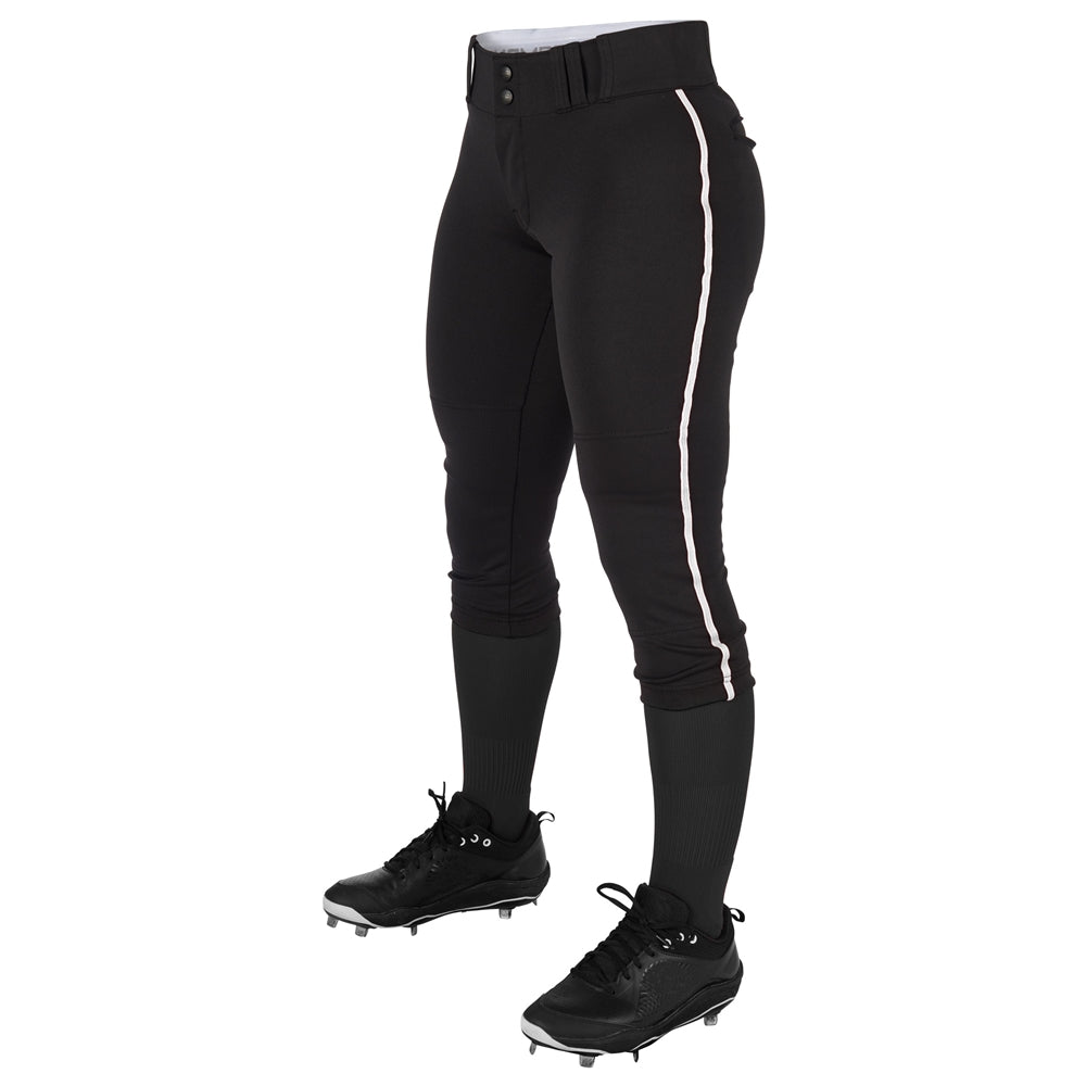 Champro Girl's Tournament Low Rise Softball Pant with Piping