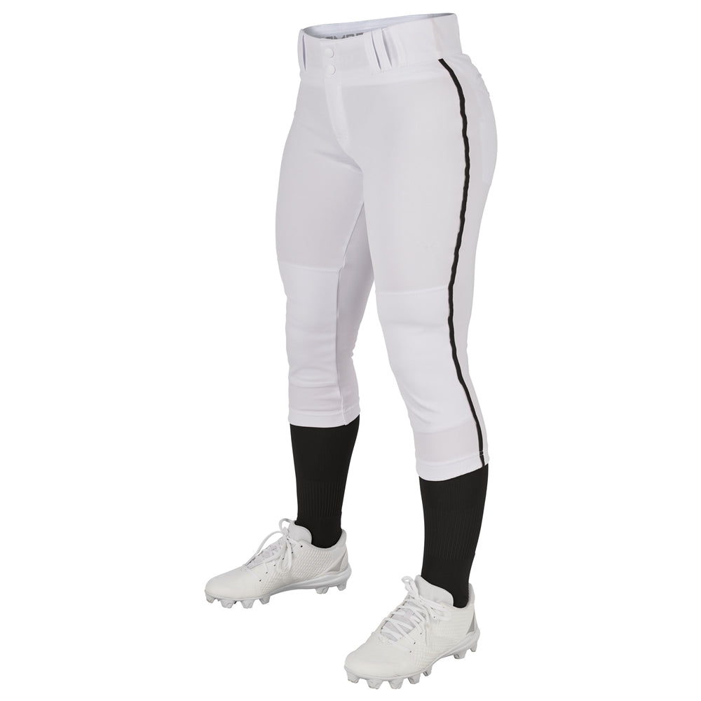 Champro Girl's Tournament Low Rise Softball Pant with Piping