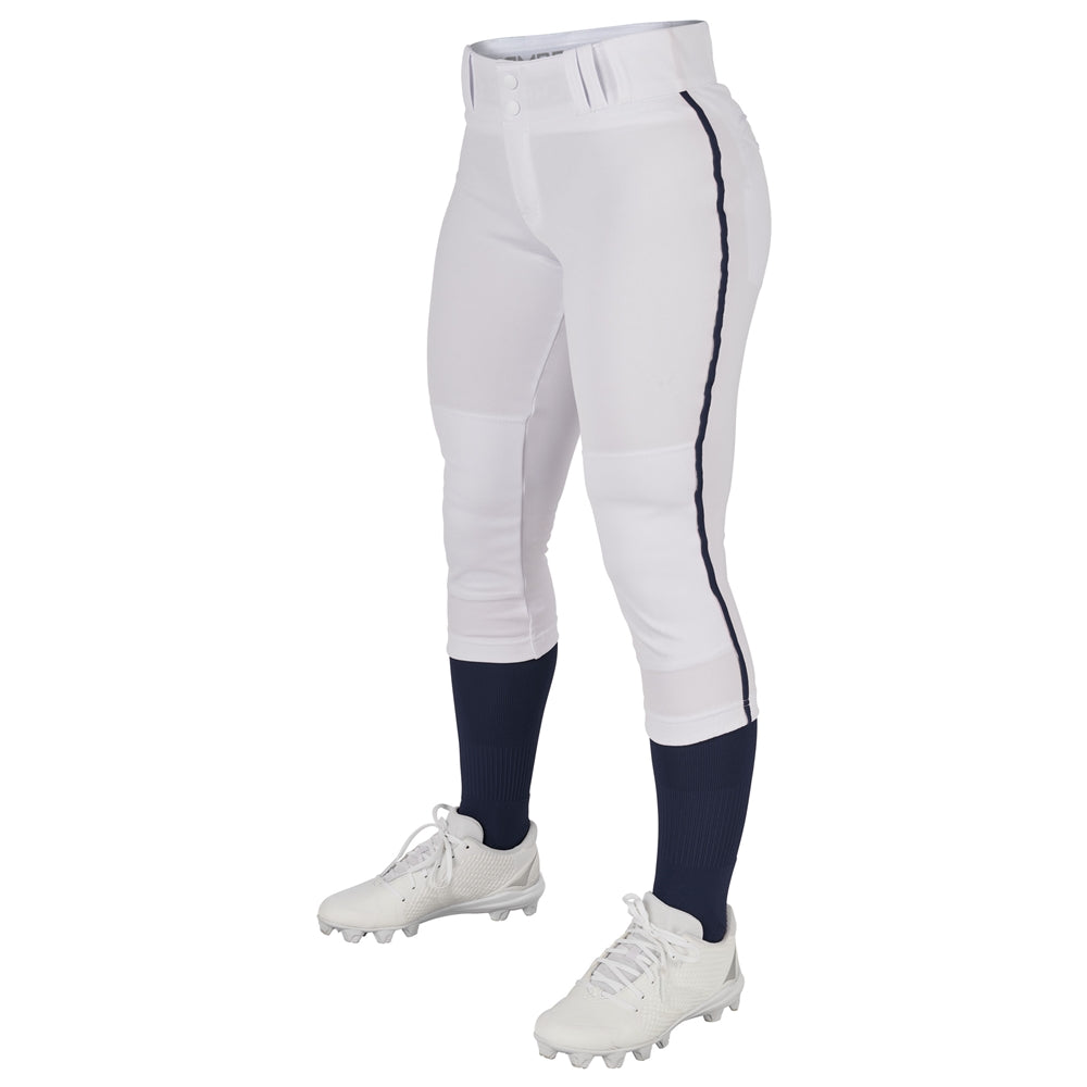 Champro Girl's Tournament Low Rise Softball Pant with Piping