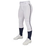 Champro Girl's Tournament Low Rise Softball Pant with Piping