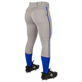 Champro Women's Tournament Low Rise Softball Pant with Piping