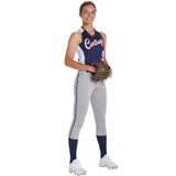 Champro Women's Tournament Low Rise Softball Pant with Piping