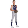 Champro Women's Tournament Low Rise Softball Pant with Piping