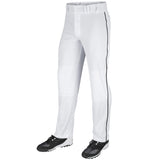 Champro Men's Triple Crown Open Bottom Baseball Pant with Piping
