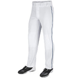 Champro Men's Triple Crown Open Bottom Baseball Pant with Piping