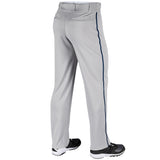 Champro Men's Triple Crown Open Bottom Baseball Pant with Piping