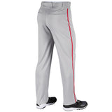 Champro Men's Triple Crown Open Bottom Baseball Pant with Piping
