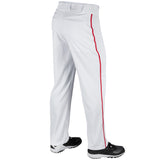 Champro Men's Triple Crown Open Bottom Baseball Pant with Piping