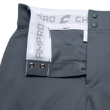 Champro Adult Triple Crown Open Bottom Solid Baseball Pants