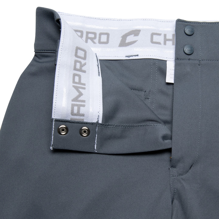 Champro Youth Triple Crown Open Bottom Solid Baseball Pants