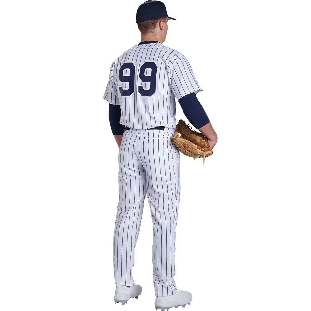 Champro Men's Triple Crown Open Bottom Pinstripe Baseball Pants