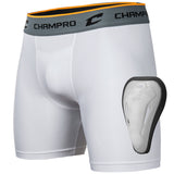 Champro Men's Compression Boxer Short with C-Flex Cup