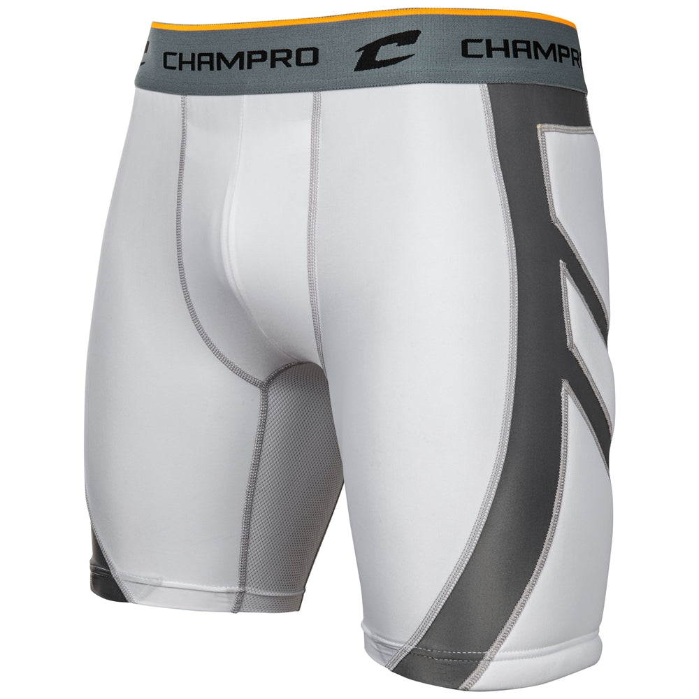Champro Youth Wind-Up Compression Sliding Shorts with Cup