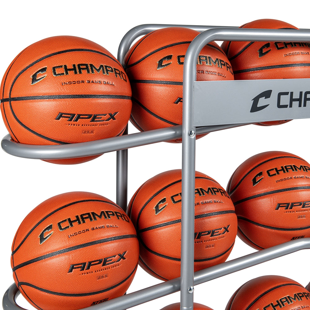 Champro Professional 15 Basketball Ball Rack-2