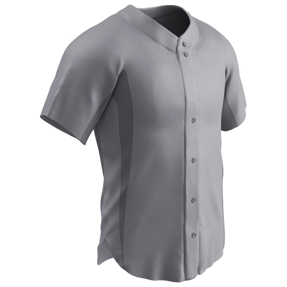 Champro Men's Reliever Full Button Baseball Jersey Baseball Jerseys Adult