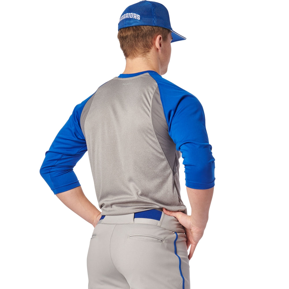 Champro Men's Extra Innings 3/4 Sleeve Baseball Shirt