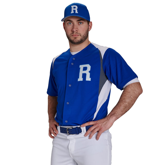 Champro Youth Bull Pen Full Button Baseball Jersey Baseball Jerseys Youth