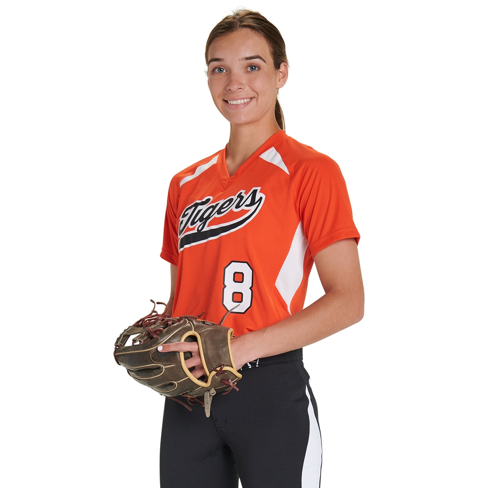 Champro Women's Check Softball Jersey