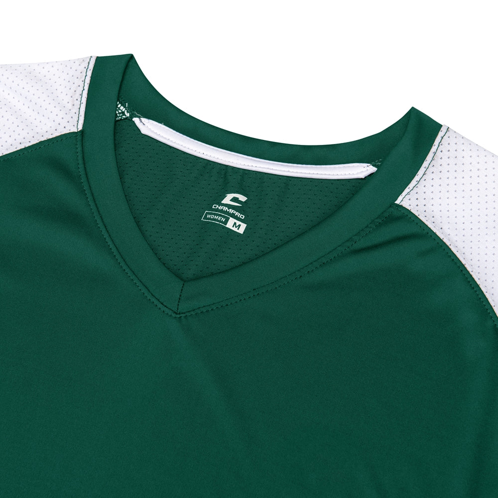 Champro Women's Infinite V-Neck Short Sleeve Jersey
