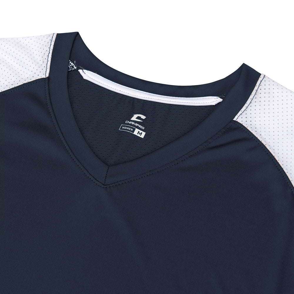 Champro Women's Infinite V-Neck Short Sleeve Jersey